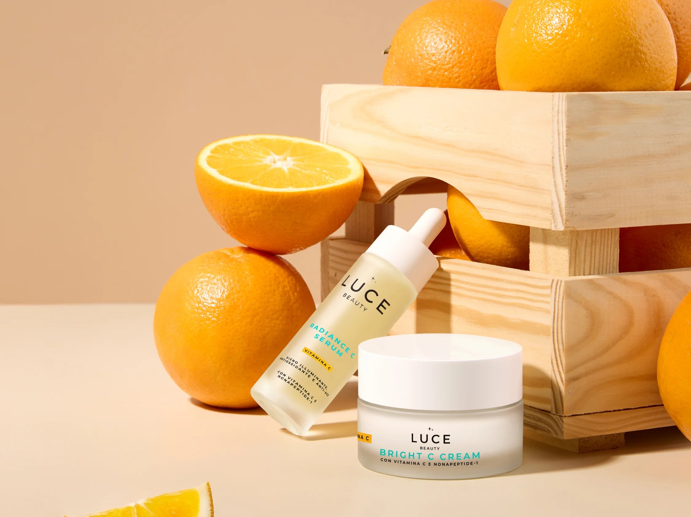 Radiance C Serum & Bright C Cream - Luce Beauty Radiance C Serum & Bright C Cream - Luce Beauty