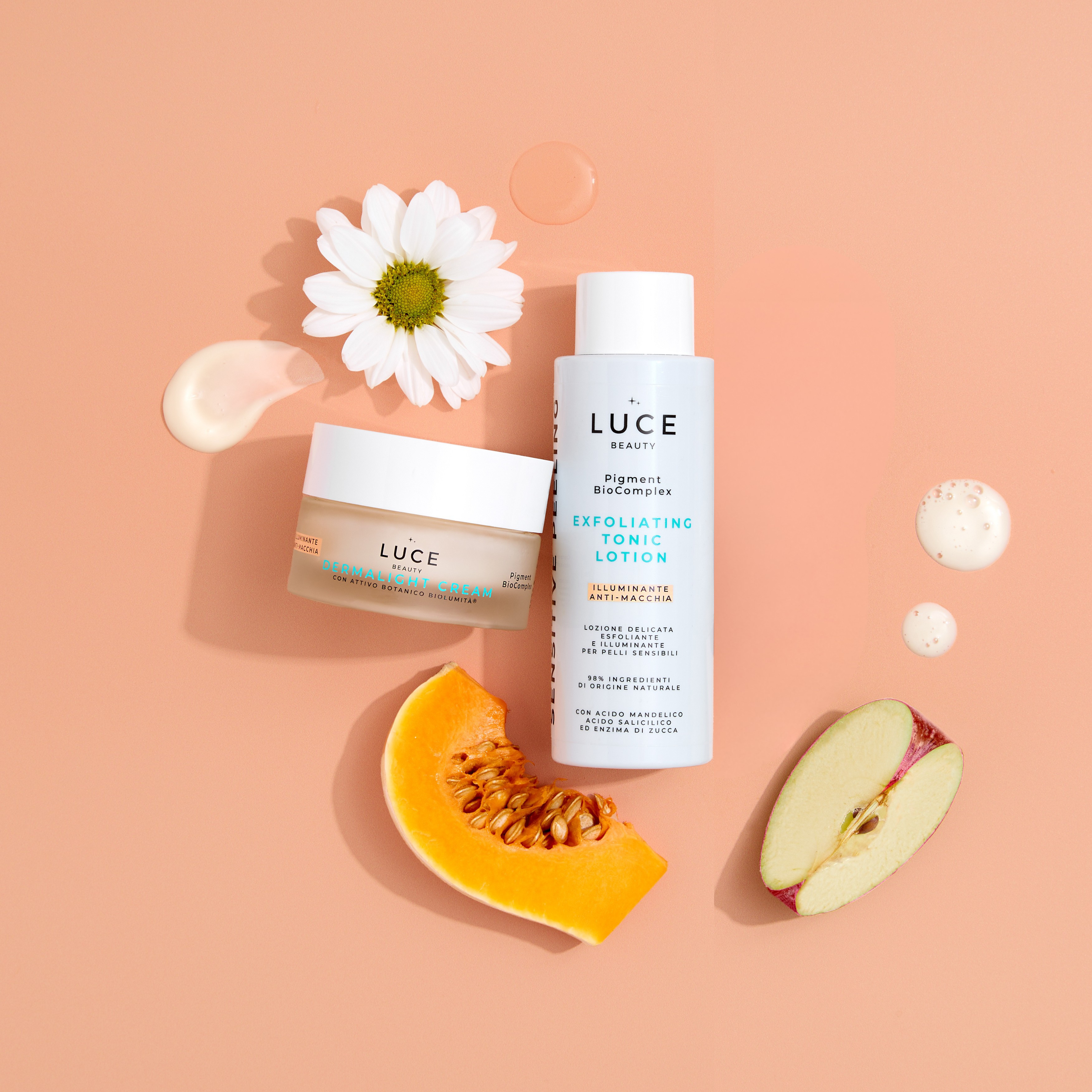 Exfoliating Tonic Lotion + Dermalight Cream