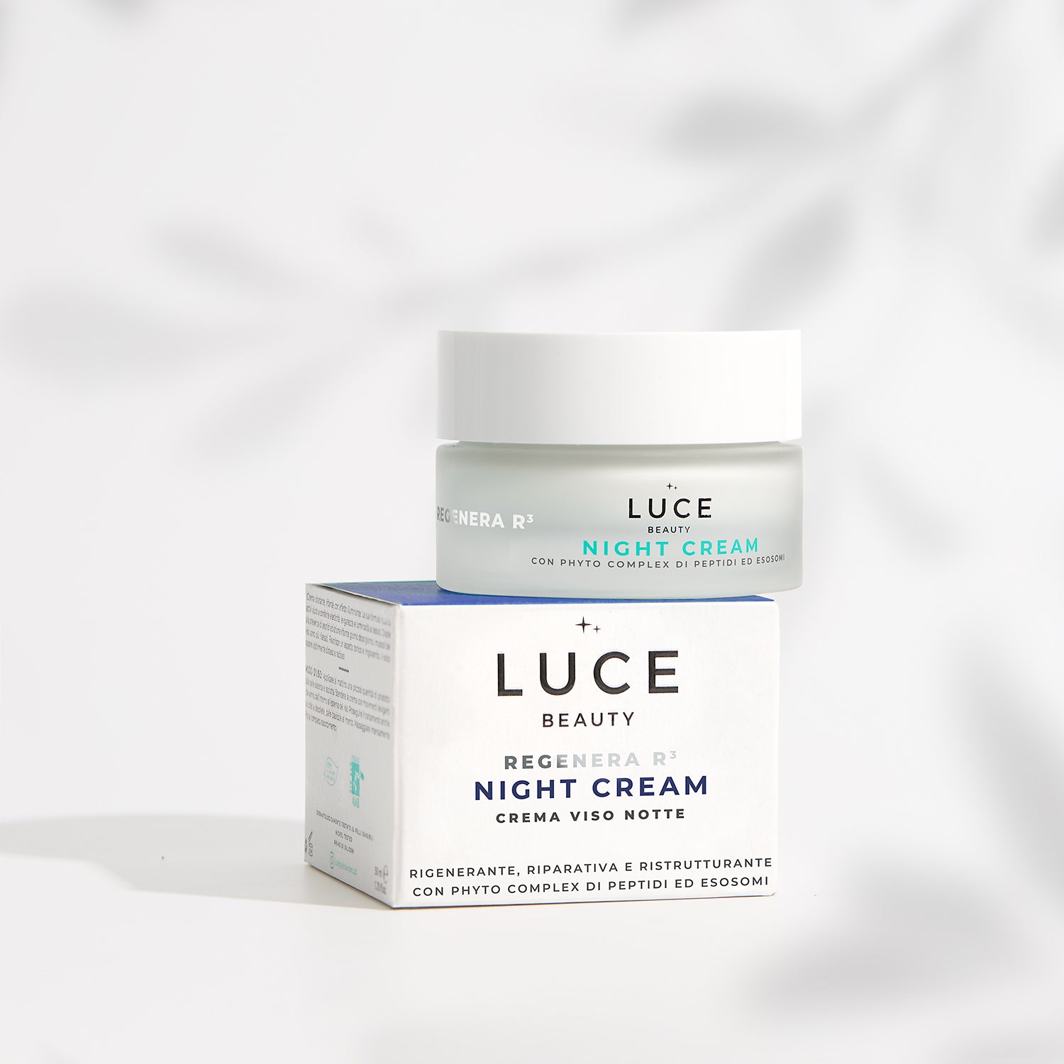 Night Cream_Crema notte anti age _ packaging_Luce Beauty By Alessia Marcuzzi