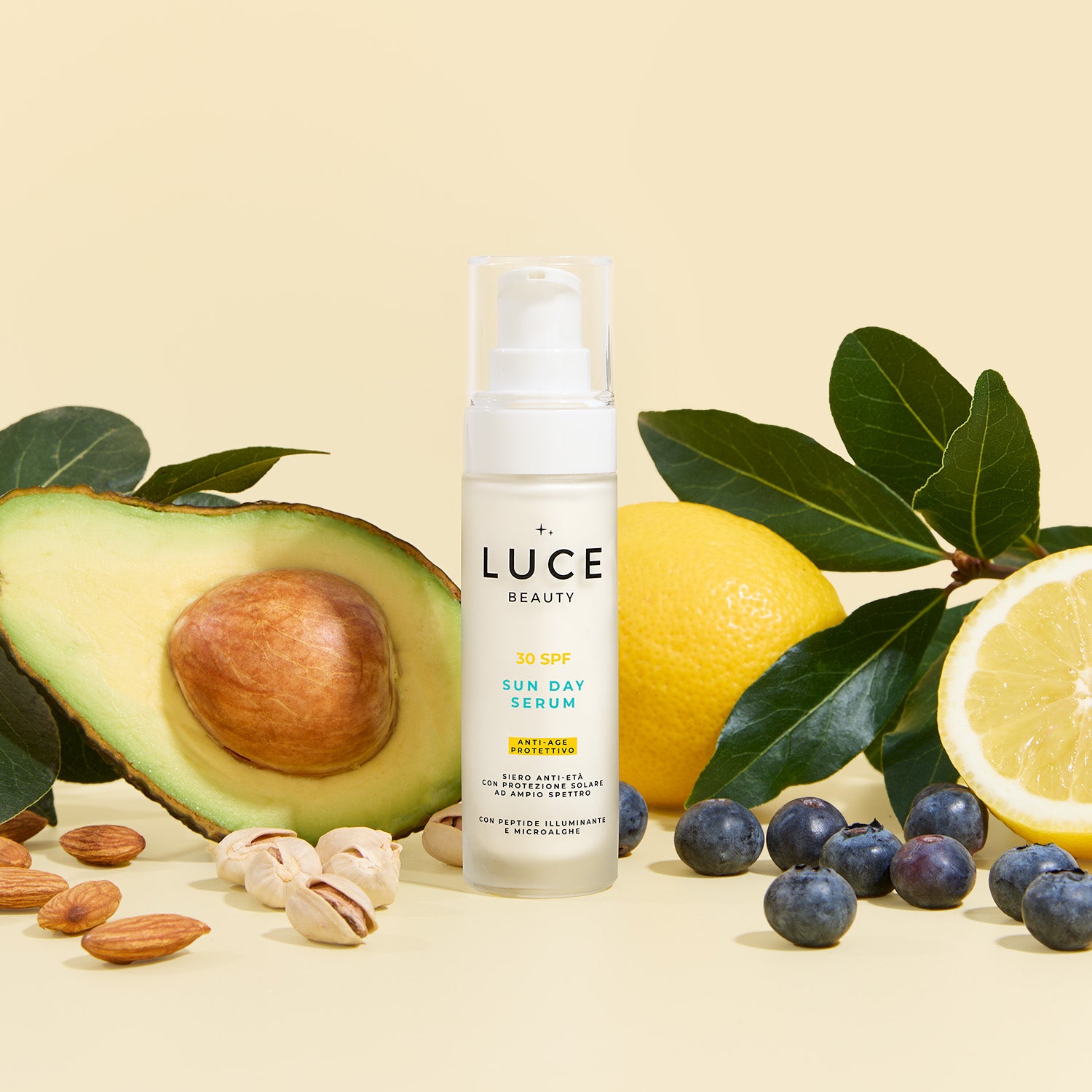 Sun_Day_Serum-Siero-SPF30-illuminante_protettivo_antimacchia_LuceBeauty by Alessia Marcuzzi