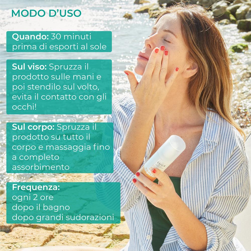 Sunlight - Latte solare spray Viso & Corpo SPF 30 (150 ml)