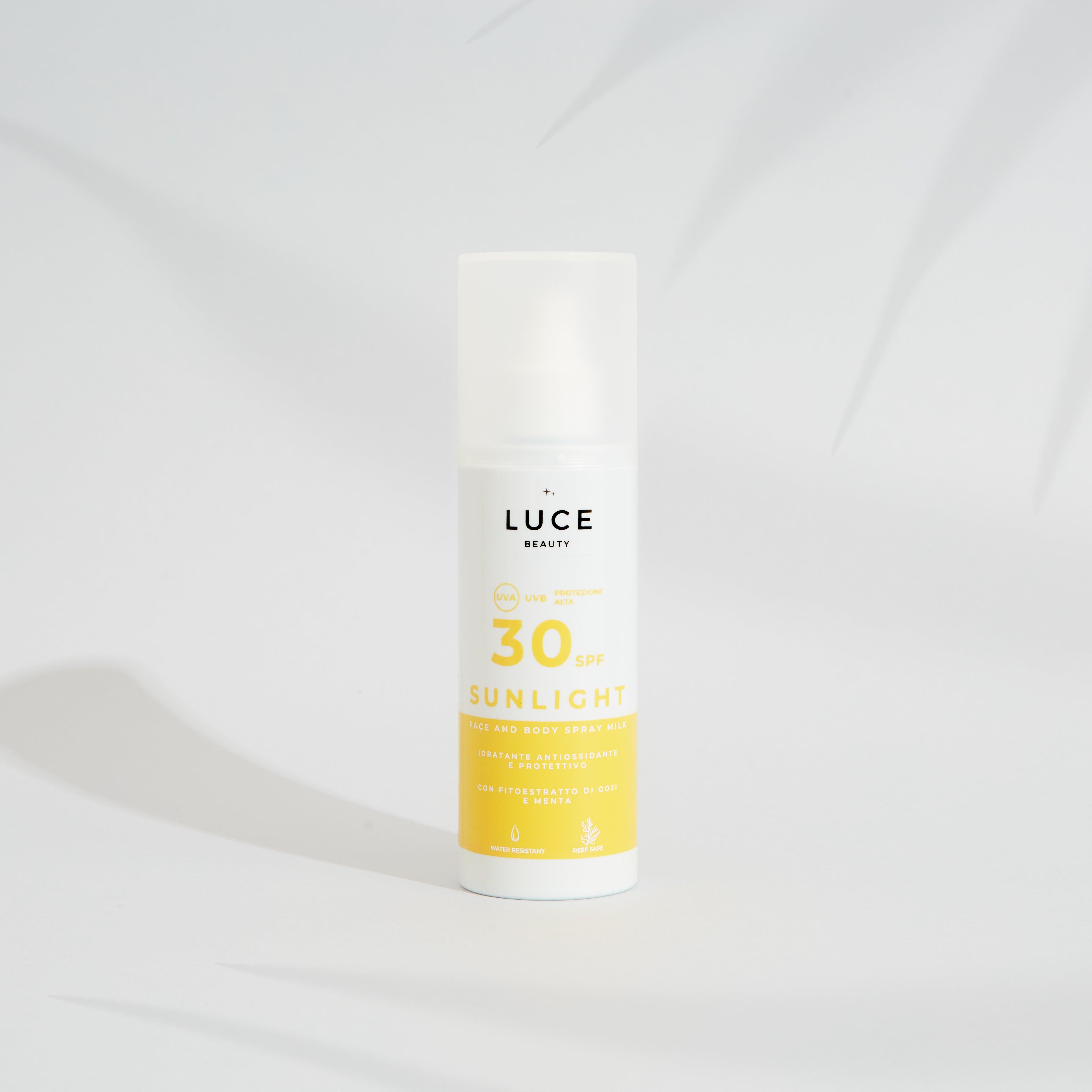 Sunlight - Latte solare Spray SPF 30 - Luce Beauty by Alessia Marcuzzi