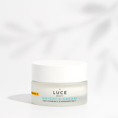 Bright C Cream - Crema rivitalizza, anti age, antiossidante con Vitamina C e nonapeptide -1 - Luce Beauty 