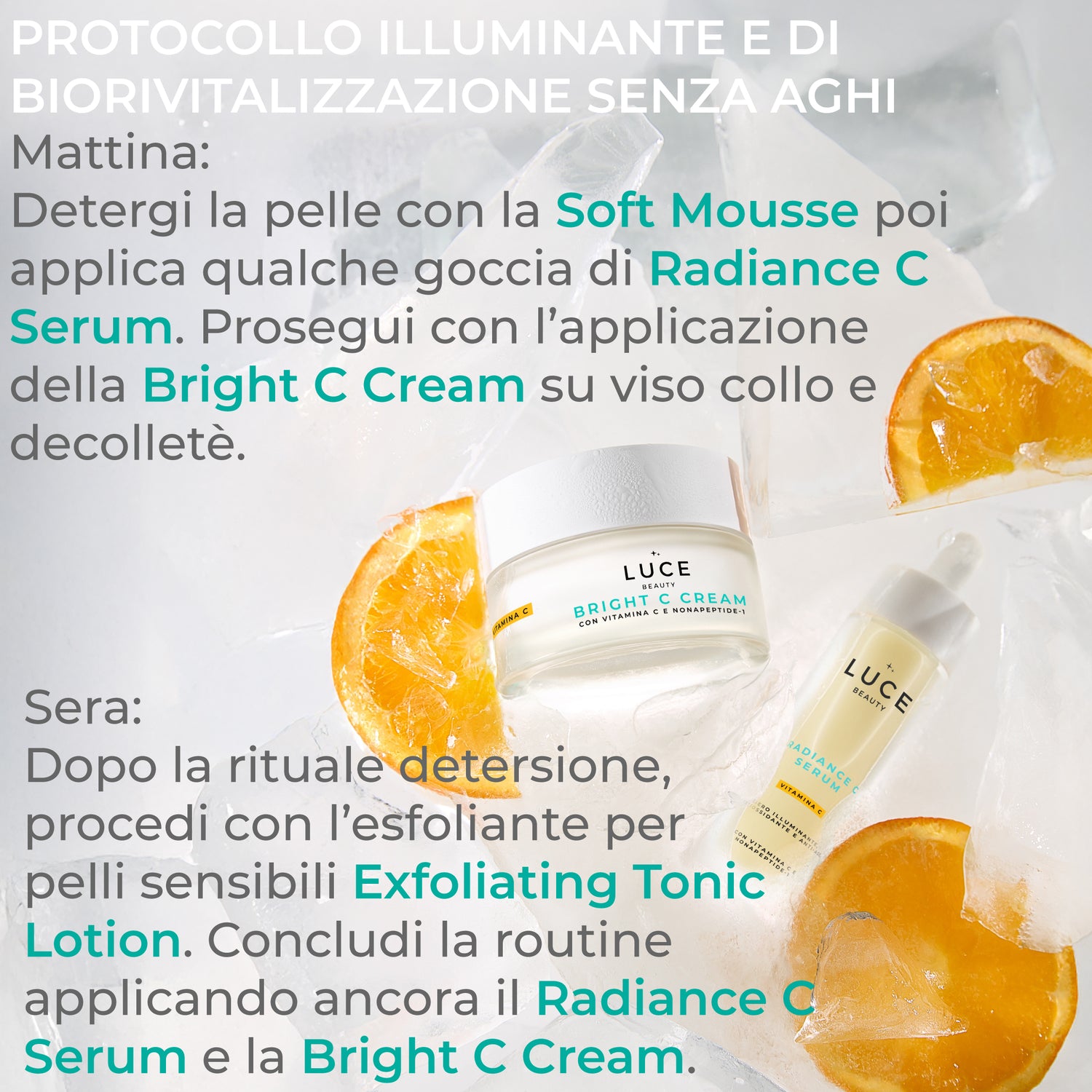Crema rivitalizzante, anti age con Vit.C-Bright C Cream-Luce Beauty Crema rivitalizzante, anti age con Vit.C-Bright C Cream-Luce Beauty
