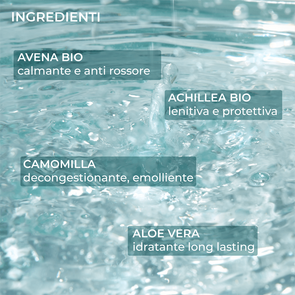 Micellar_Cleansing_Water_ingredienti_avena-bio-camomilla-aloe-vera-Luce Beauty By Alessia Marcuzzi