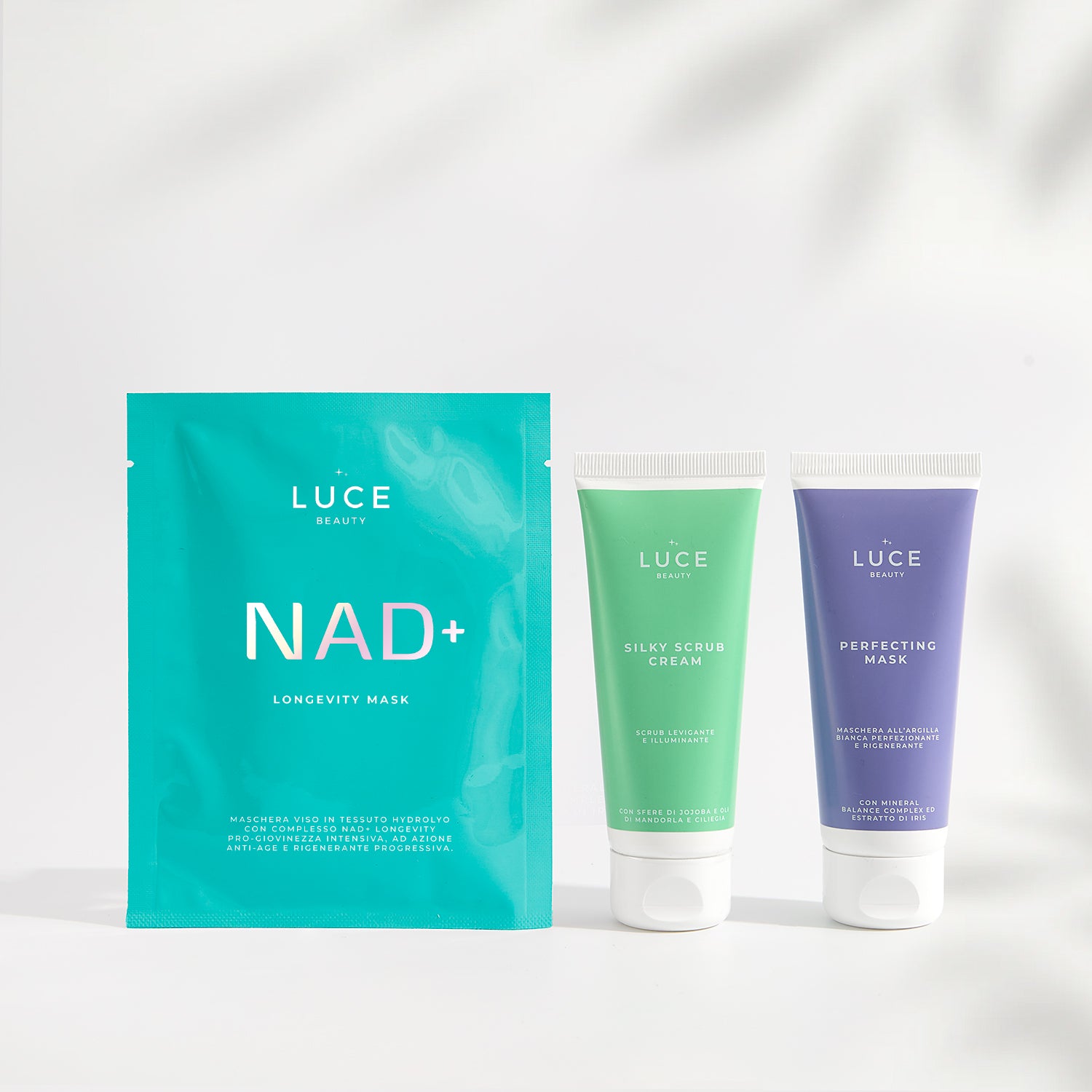 Perfect_Ritual_Routine_NAD_-_Longevity_Mask_SilkyScrubCream_PerfectingMask_Routine_antiage__idratante_rimpolpante_Luce_Beauty_By_Alessia_Marcuzzi