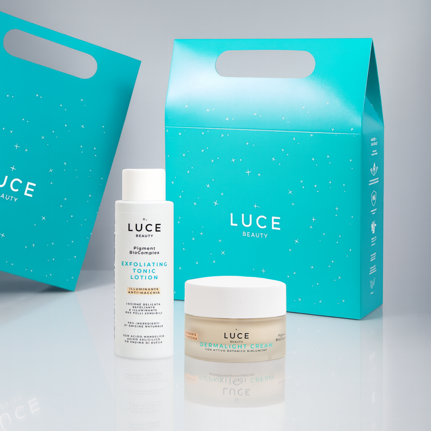 Exfoliating Tonic Lotion + Dermalight Cream