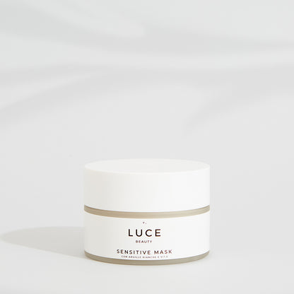 Maschera argille bianche - Sensitive Mask - Luce Beauty By Alessia Marcuzzi 
