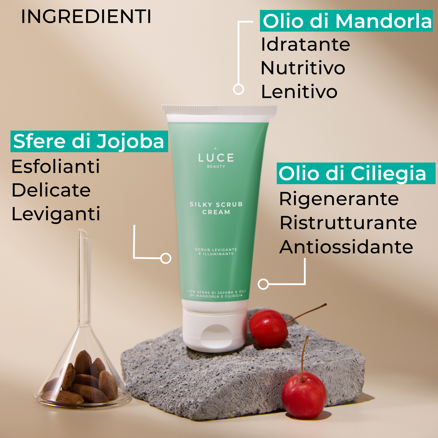 Perfect Texture Set - Scrub e Maschera perfezionante - Luce Beauty Perfect Texture Set - Scrub e Maschera perfezionante - Luce Beauty