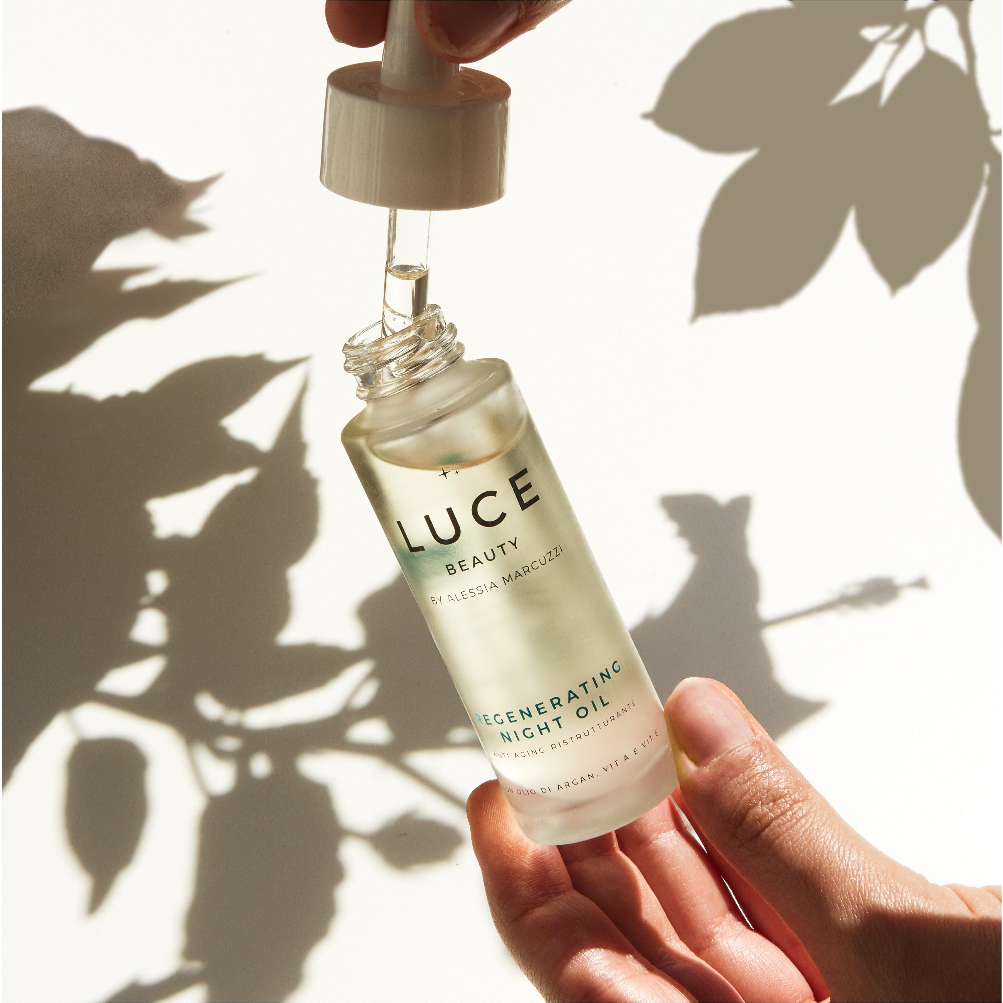 Regenerating Night Oil - Ombre - Luce Beauty by Alessia Marcuzzi