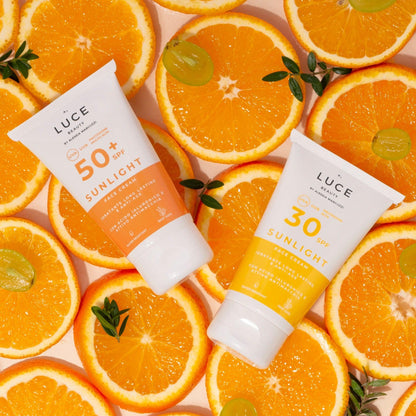 Sunlight - Crema solare viso SPF 30 - ingredienti - Luce Beauty by Alessia Marcuzzi